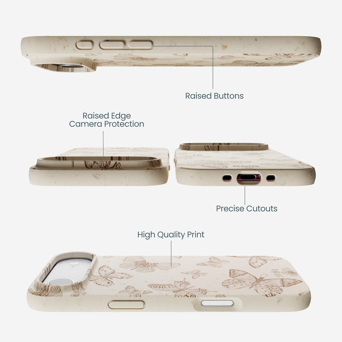 London Fog Delicate Flutters iPhone Air Case