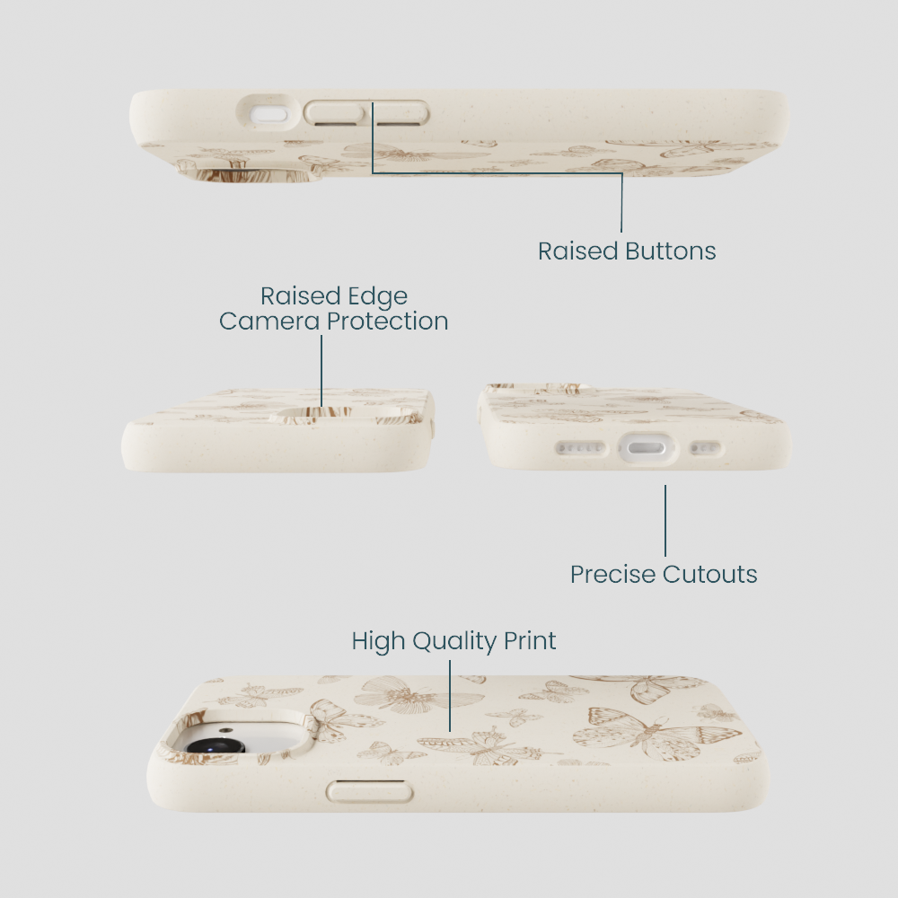 London Fog Delicate Flutters iPhone 16e/17e Case