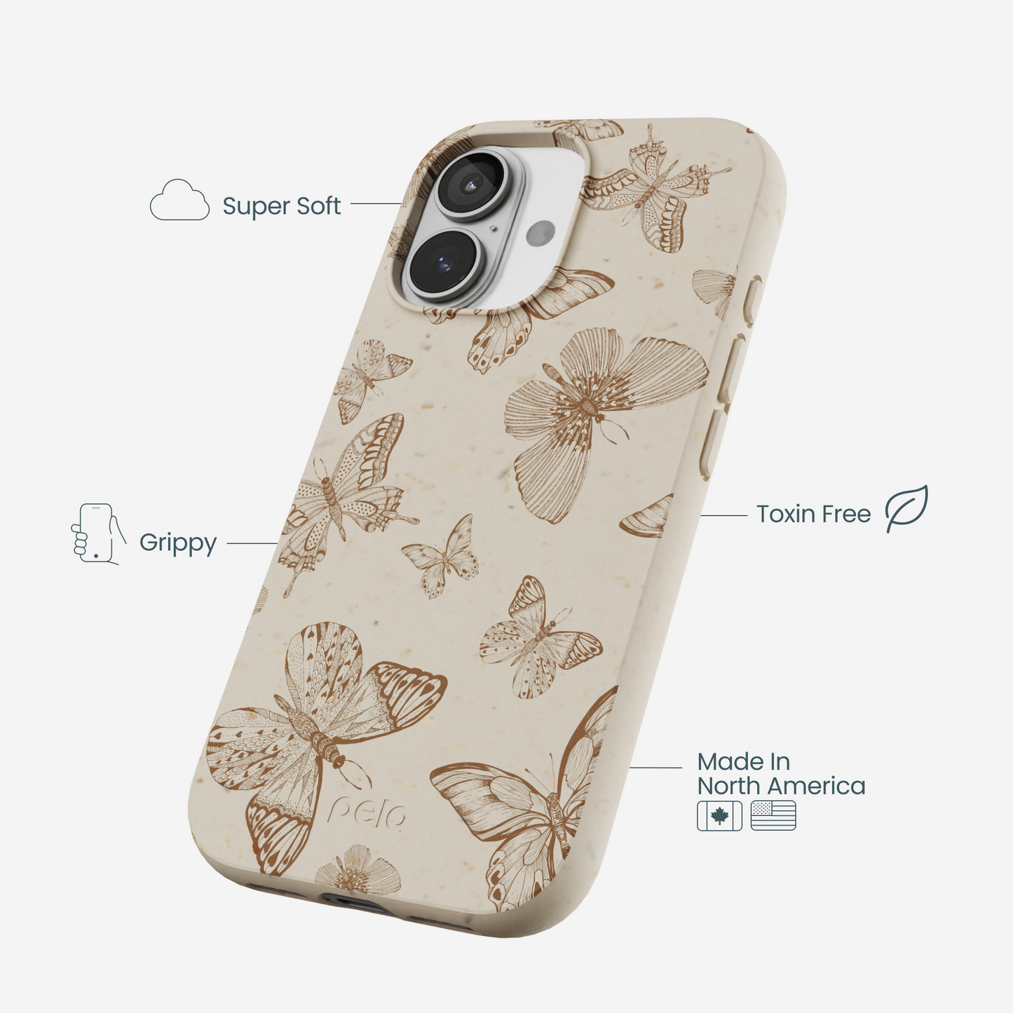 London Fog Delicate Flutters iPhone 17 Case