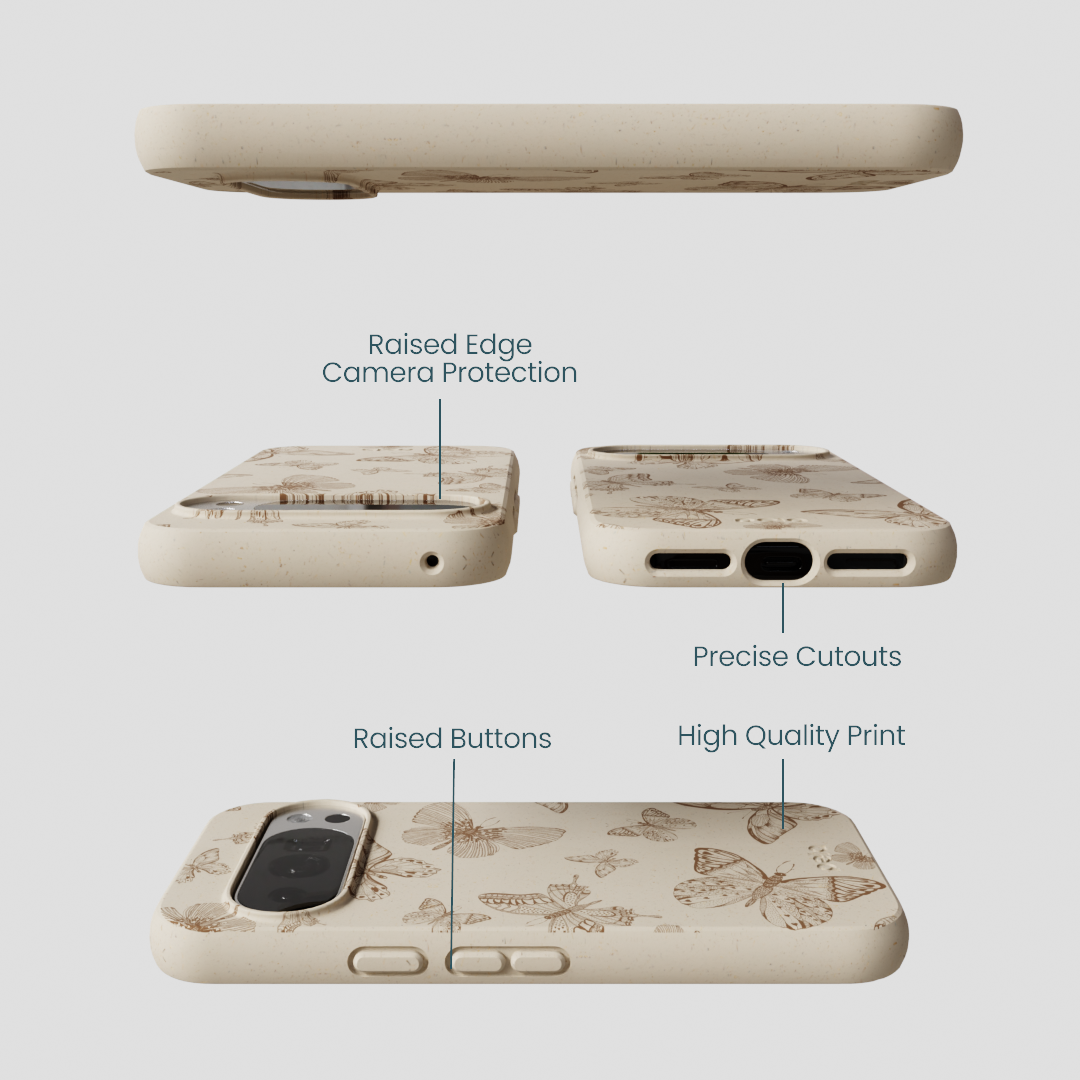 London Fog Delicate Flutters Google Pixel 10/10 Pro Case