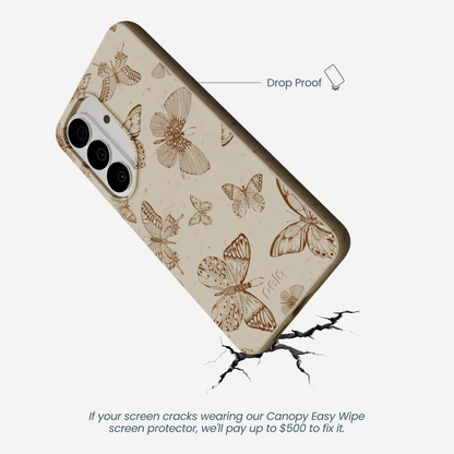 London Fog Delicate Flutters Samsung Galaxy S26 Case