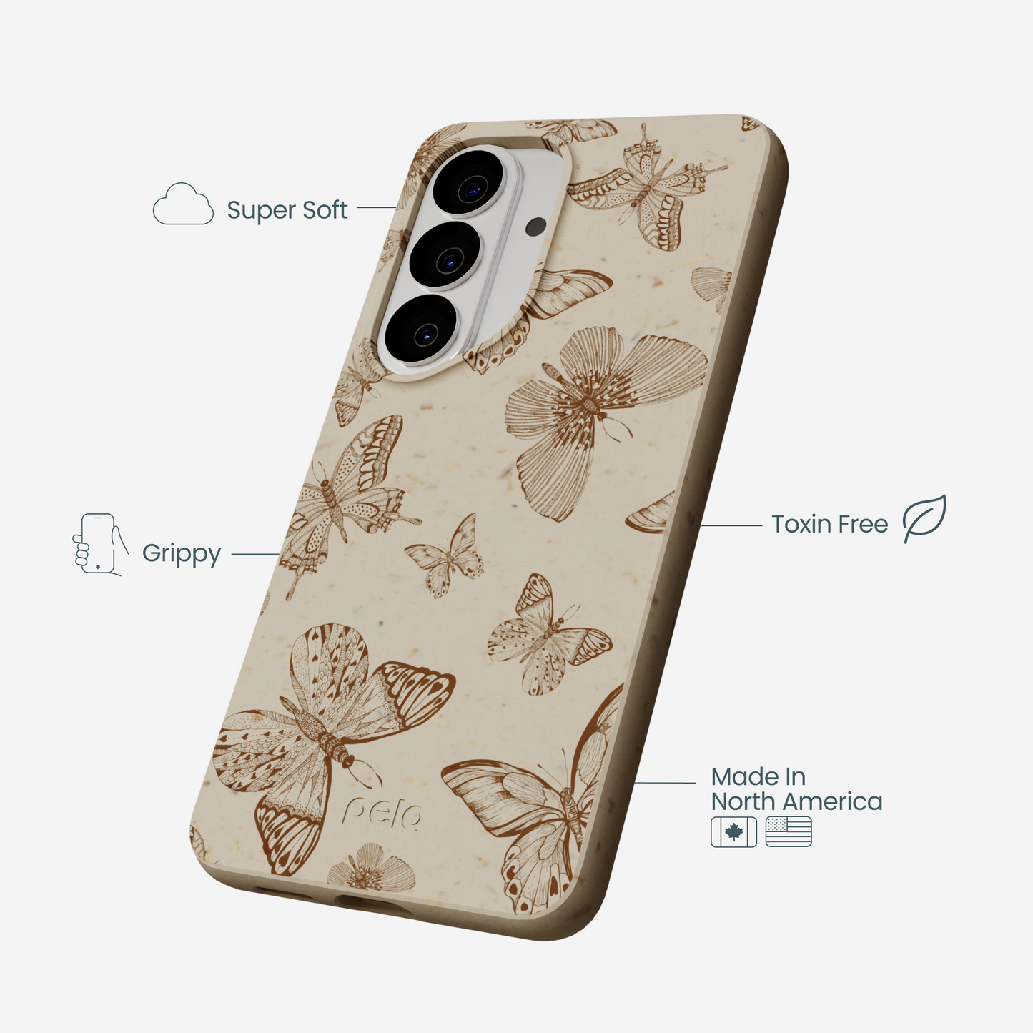 London Fog Delicate Flutters Samsung Galaxy S26 Case
