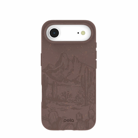 Chocolate Brown Desert Run iPhone Air Case