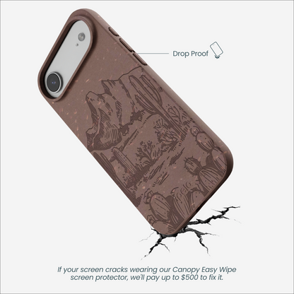 Chocolate Brown Desert Run iPhone Air Case
