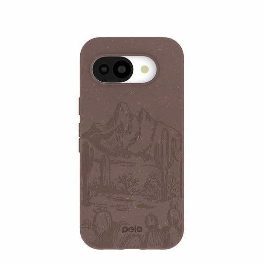 Chocolate Brown Desert Run Google Pixel 10a Case