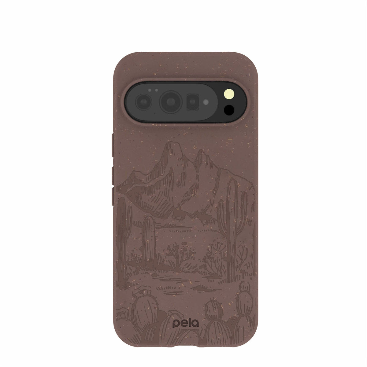 Chocolate Brown Desert Run Google Pixel 10 Pro XL Case
