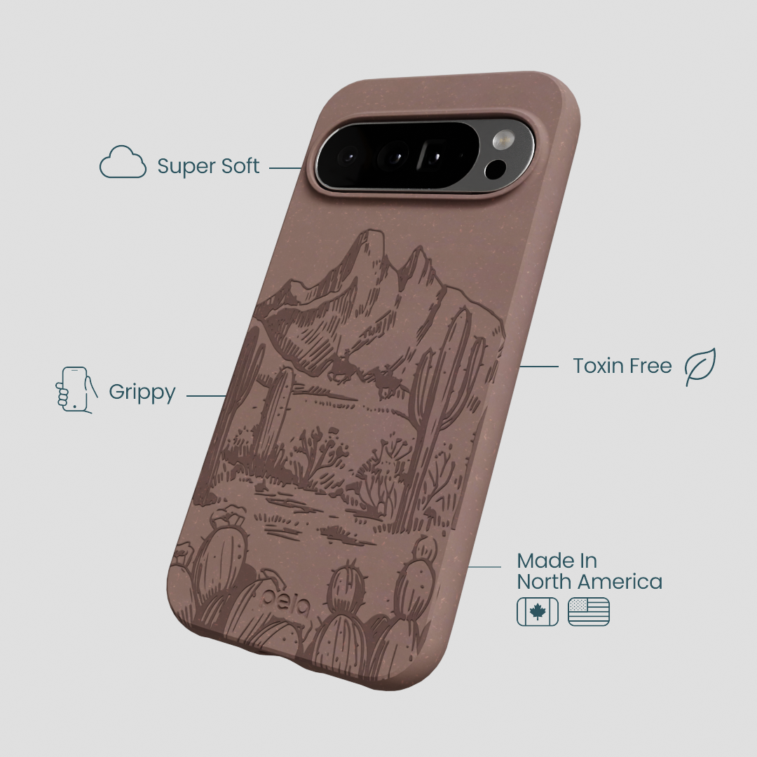 Chocolate Brown Desert Run Google Pixel 10 Pro XL Case