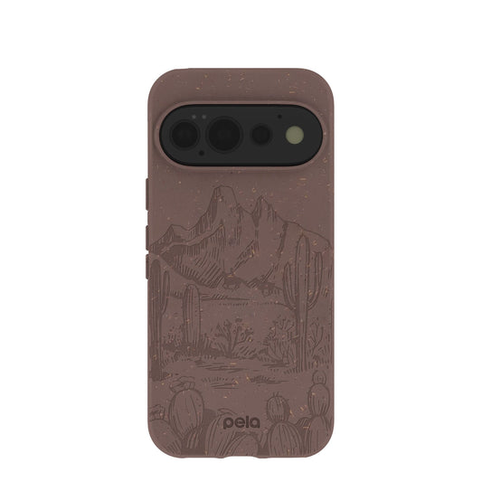 Chocolate Brown Desert Run Google Pixel 11 Pro Case