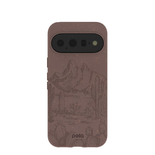 Chocolate Brown Desert Run Google Pixel 11 Case