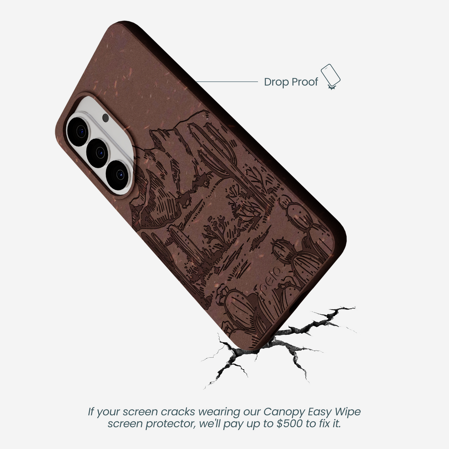 Chocolate Brown Desert Run Samsung Galaxy S26 Case