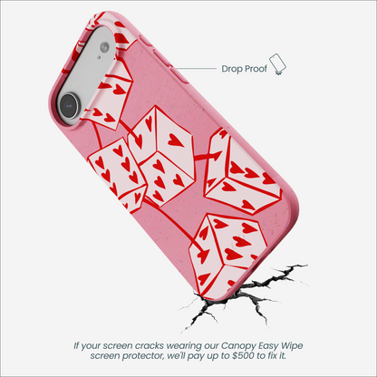 Bubblegum Pink Dicey Cherries iPhone Air Case