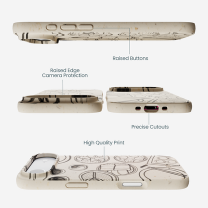 London Fog Dimsum Doodles iPhone Air Case