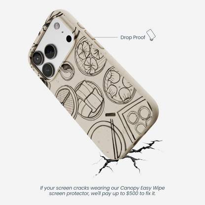 London Fog Dimsum Doodles iPhone 17 Pro Case