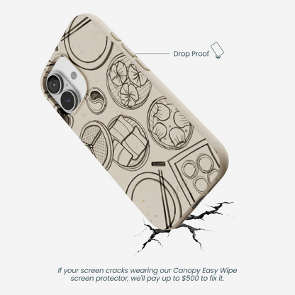 London Fog Dimsum Doodles iPhone 17 Case