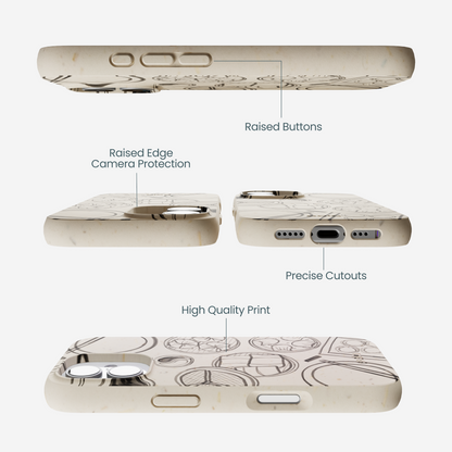 London Fog Dimsum Doodles iPhone 17 Case