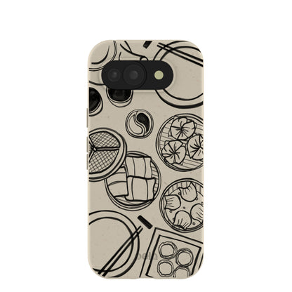 London Fog Dimsum Doodles Google Pixel 10a Case