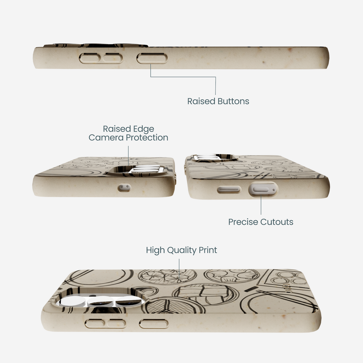 London Fog Dimsum Doodles Samsung Galaxy S26 Case