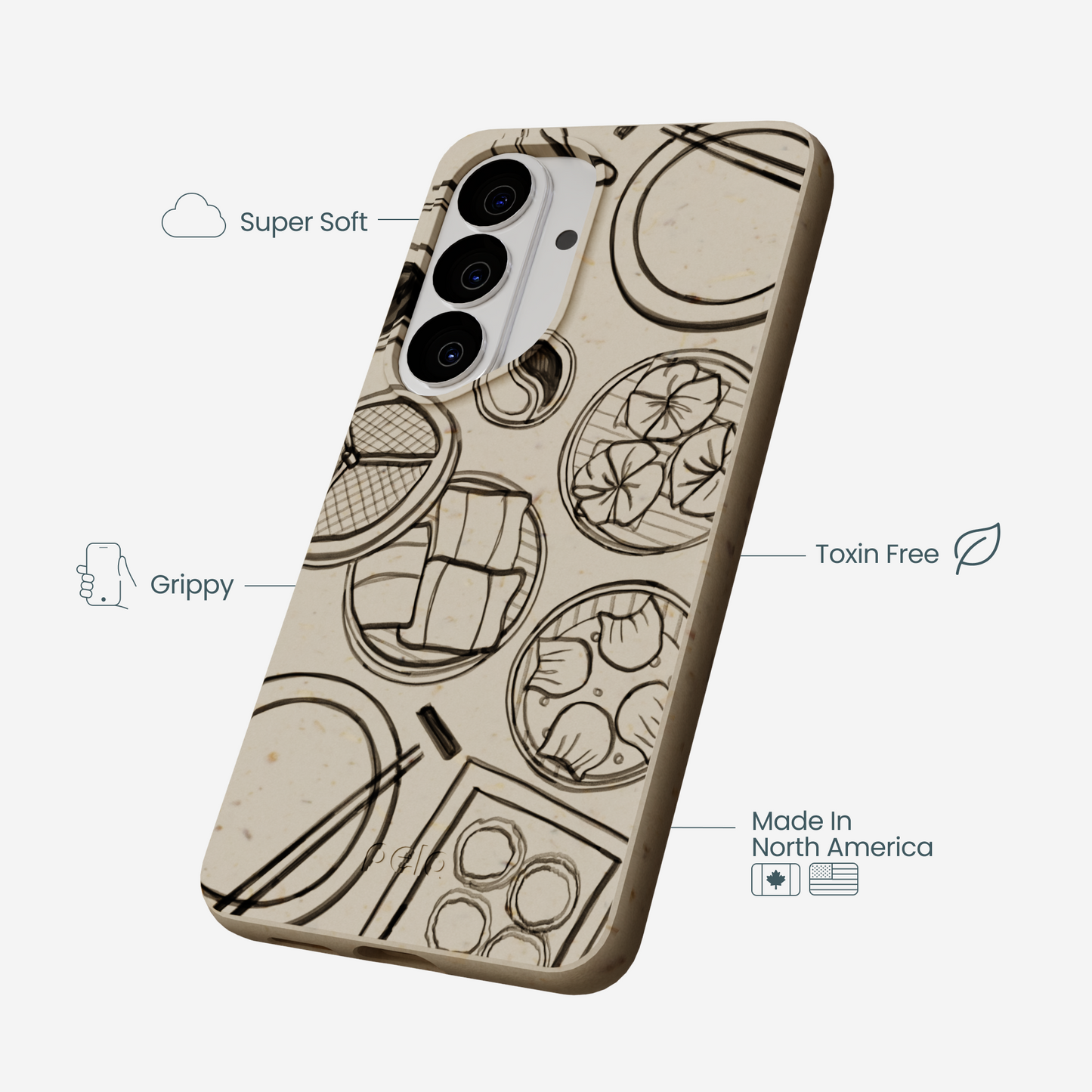 London Fog Dimsum Doodles Samsung Galaxy S26 Case