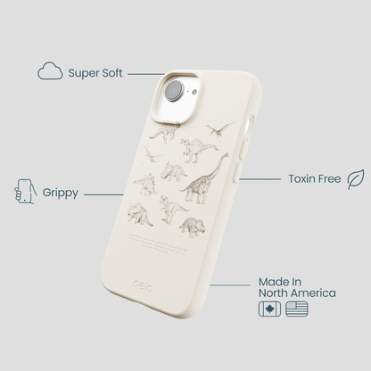 London Fog Dinosaurology iPhone 16e/17e Case