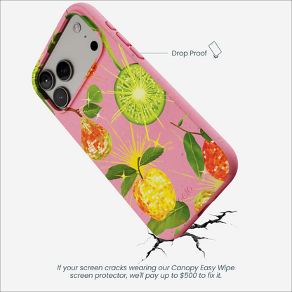 Bubblegum Pink Disco Fruity iPhone 17 Pro Max Case