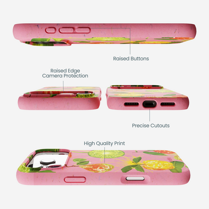 Bubblegum Pink Disco Fruity iPhone 17 Pro Max Case