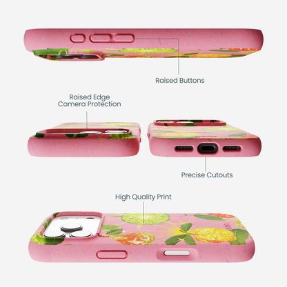 Bubblegum Pink Disco Fruity iPhone 17 Pro Case