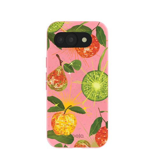 Bubblegum Pink Disco Fruity Google Pixel 10a Case