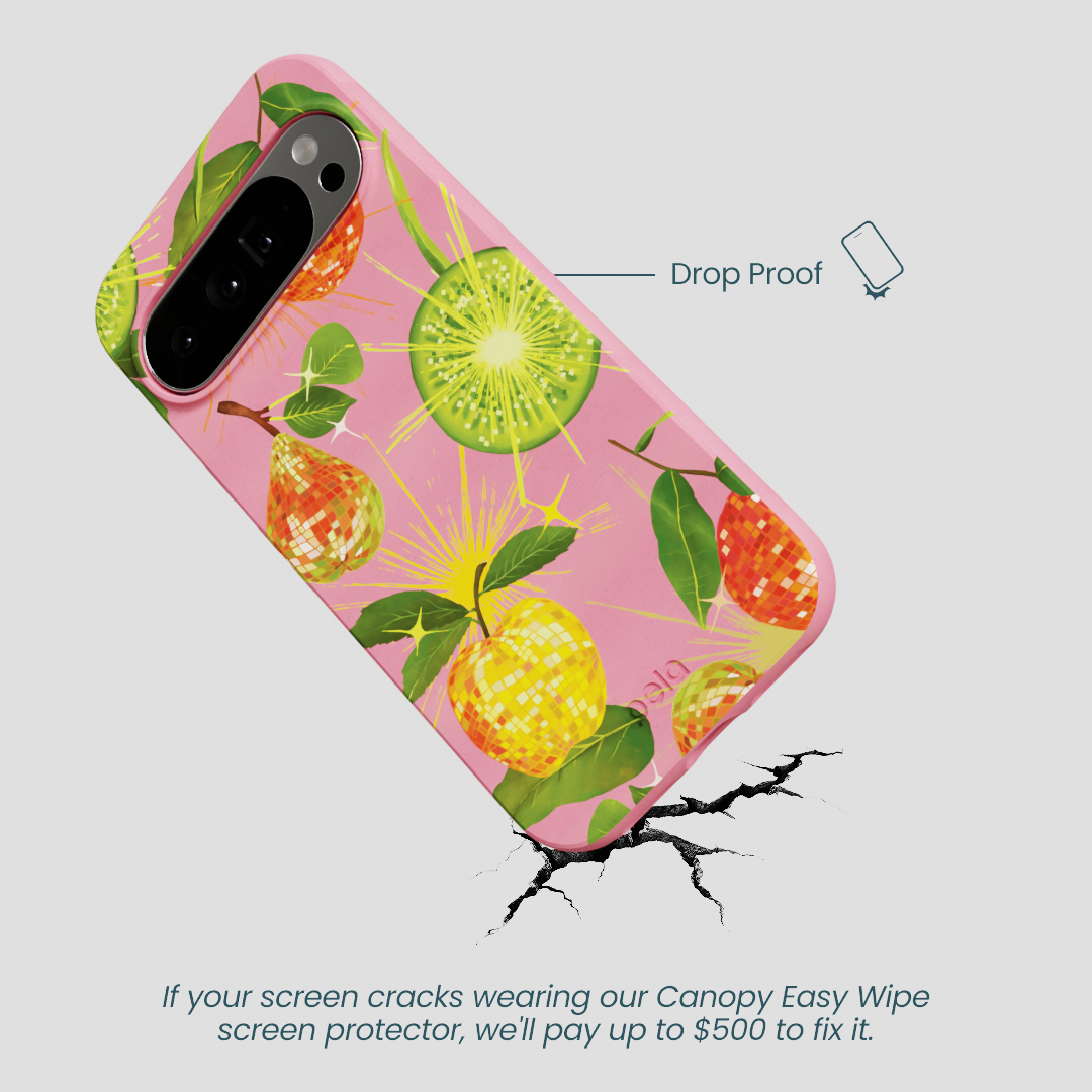 Bubblegum Pink Disco Fruity Google Pixel 10 Pro XL Case