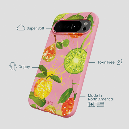 Bubblegum Pink Disco Fruity Google Pixel 10 Pro XL Case