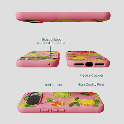 Bubblegum Pink Disco Fruity Google Pixel 10/10 Pro Case