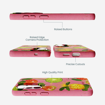Bubblegum Pink Disco Fruity Samsung Galaxy S26 Case