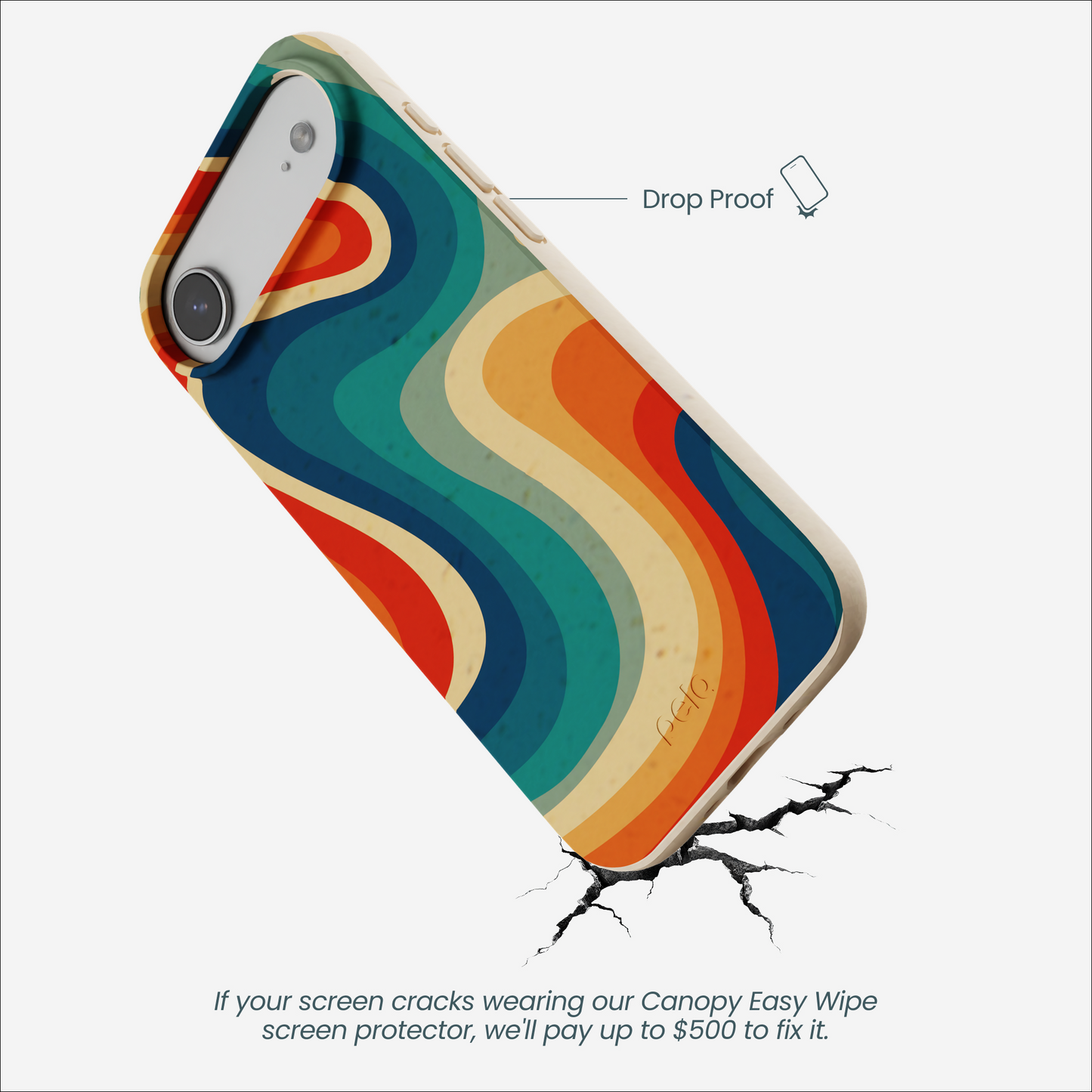 Seashell Disco iPhone Air Case