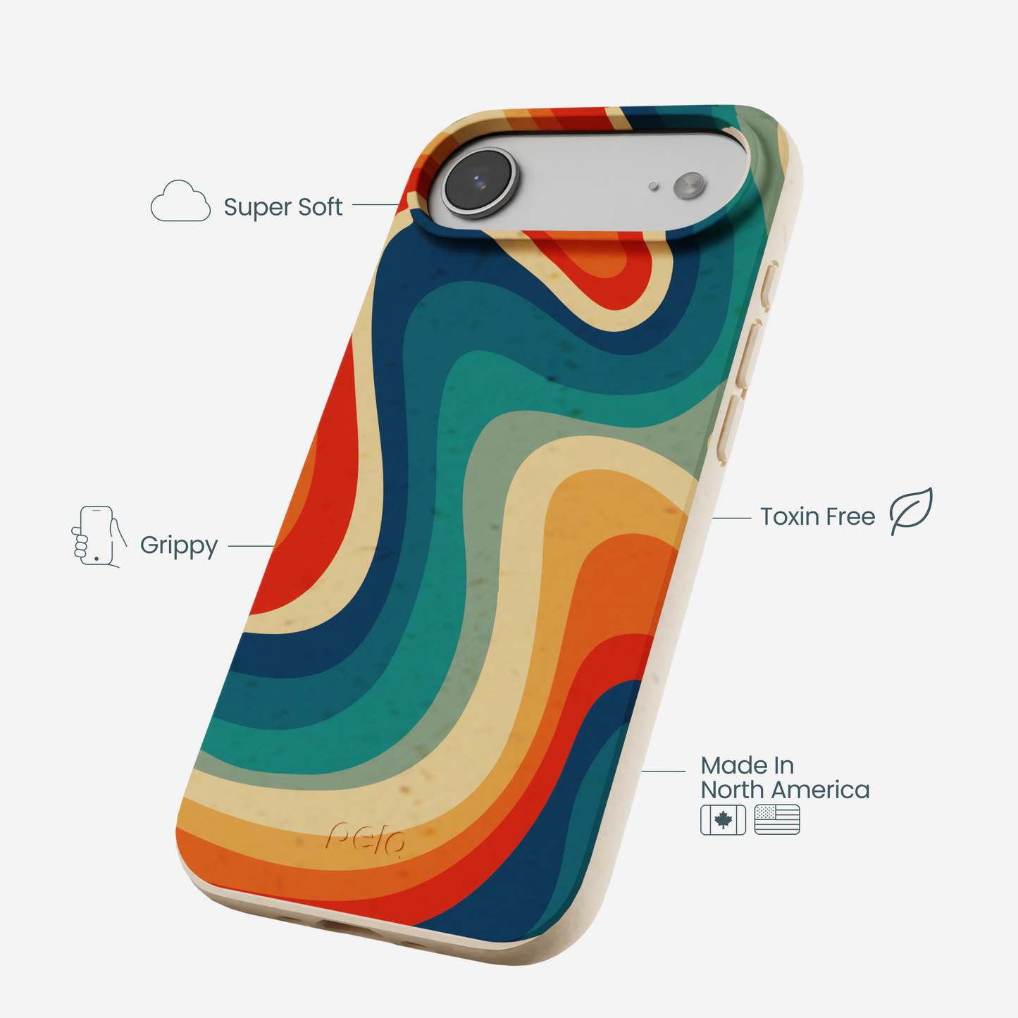 Seashell Disco iPhone Air Case