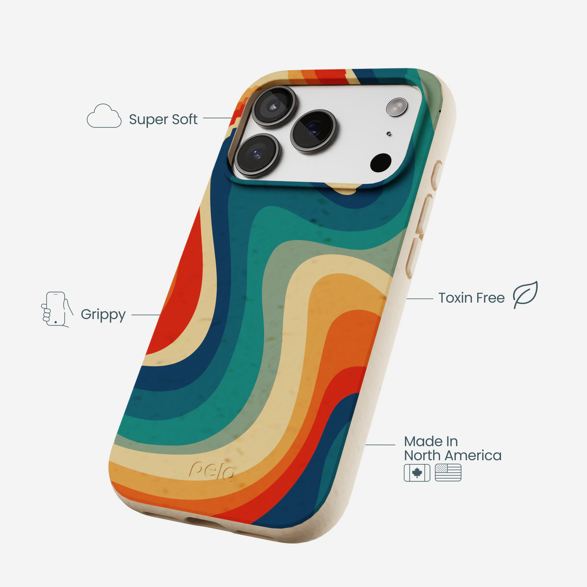 Seashell Disco iPhone 17 Pro Case
