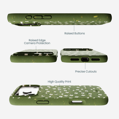 Forest Floor Ditzy Greens iPhone 17 Pro Max Case