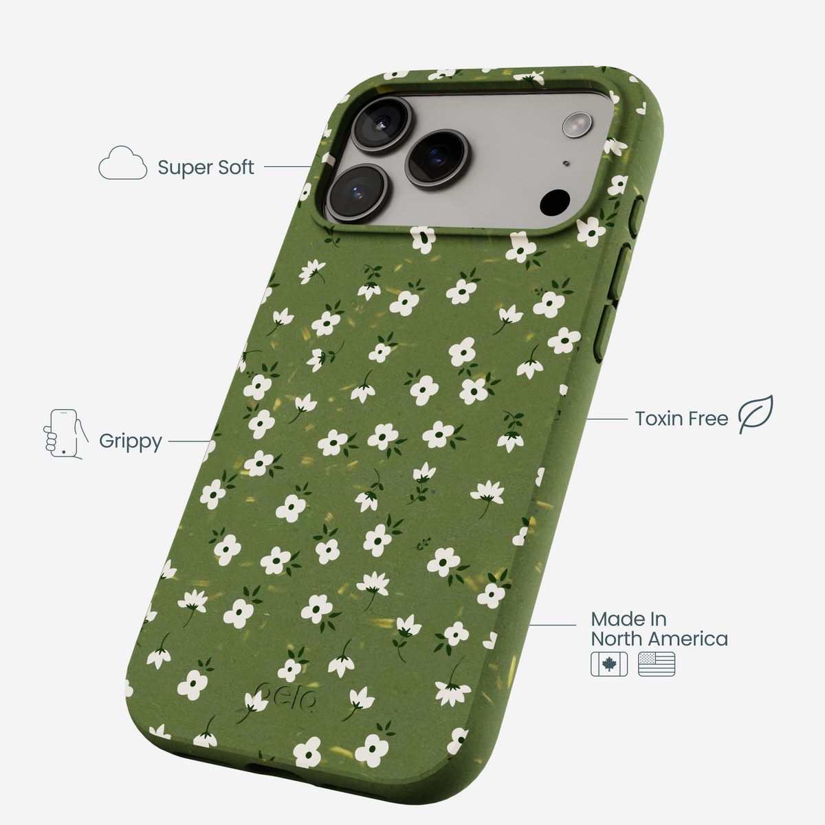 Forest Floor Ditzy Greens iPhone 17 Pro Max Case