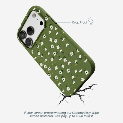 Forest Floor Ditzy Greens iPhone 17 Pro Case
