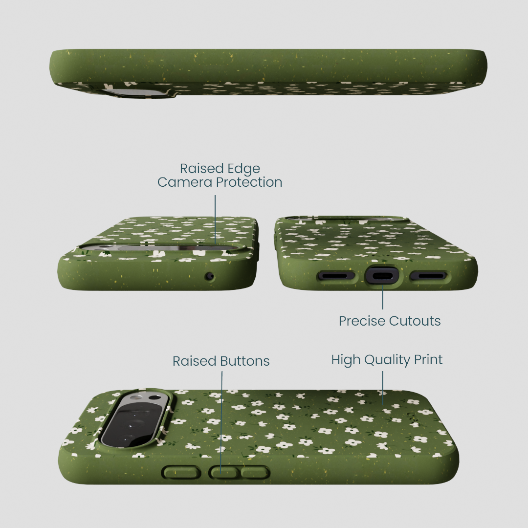 Forest Floor Ditzy Greens Google Pixel 10 Pro XL Case