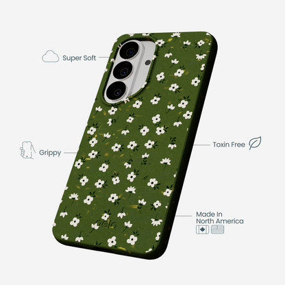 Forest Floor Ditzy Greens Samsung Galaxy S26 Case