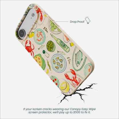 Seashell Dock and Dine iPhone Air Case