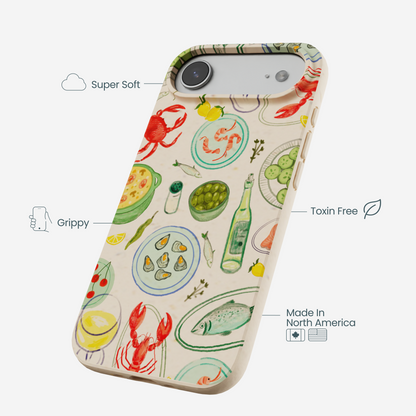 Seashell Dock and Dine iPhone Air Case