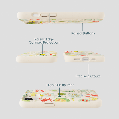 Seashell Dock and Dine iPhone 16e/17e Case