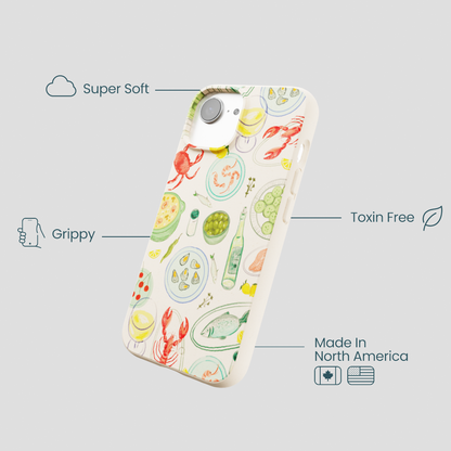 Seashell Dock and Dine iPhone 16e/17e Case