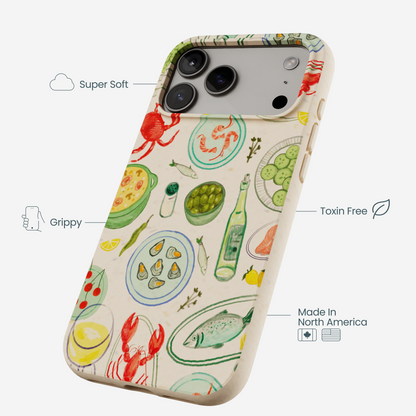 Seashell Dock and Dine iPhone 17 Pro Max Case