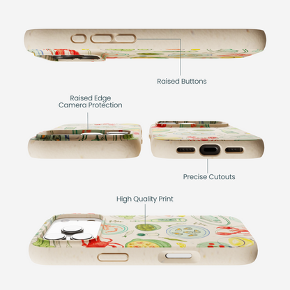 Seashell Dock and Dine iPhone 17 Pro Case