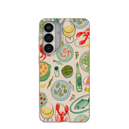 Seashell Dock and Dine Samsung Galaxy S26+(Plus) Case