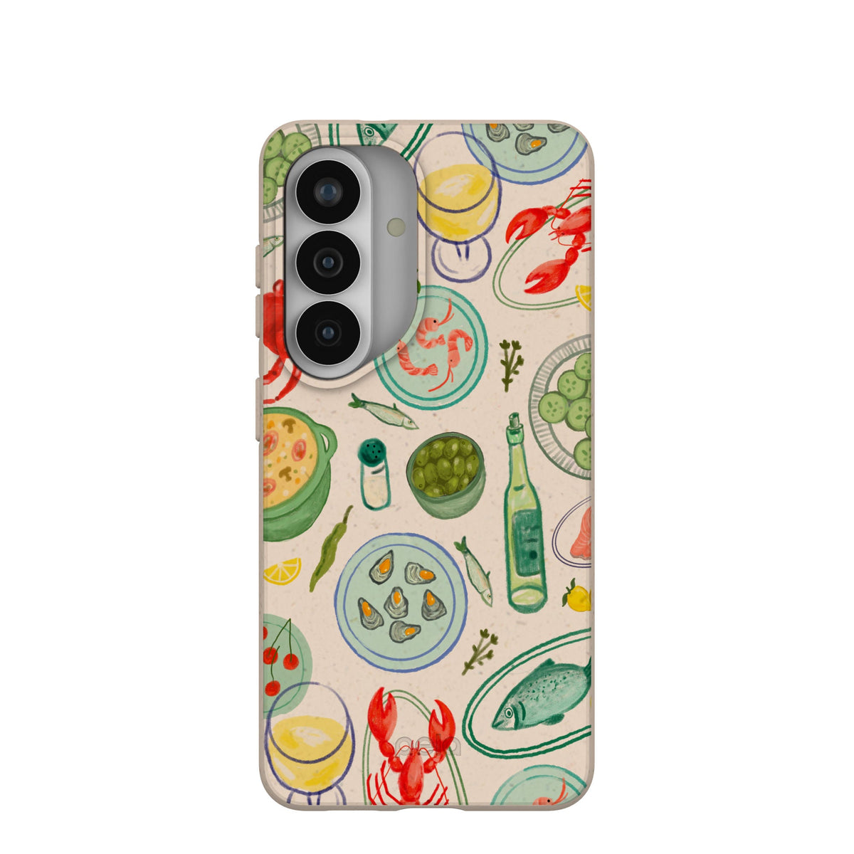 Seashell Dock and Dine Samsung Galaxy S26 Case