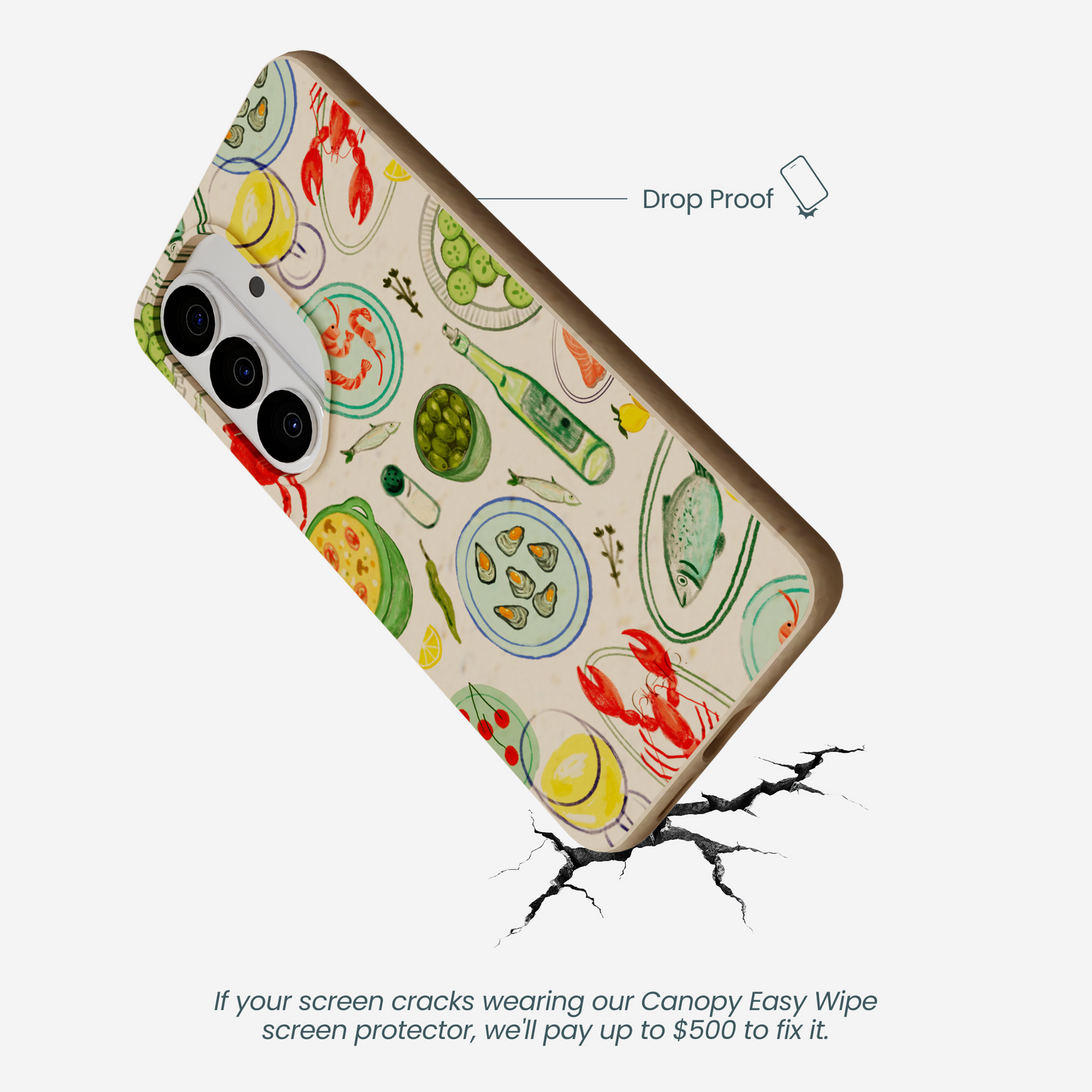 Seashell Dock and Dine Samsung Galaxy S26 Case
