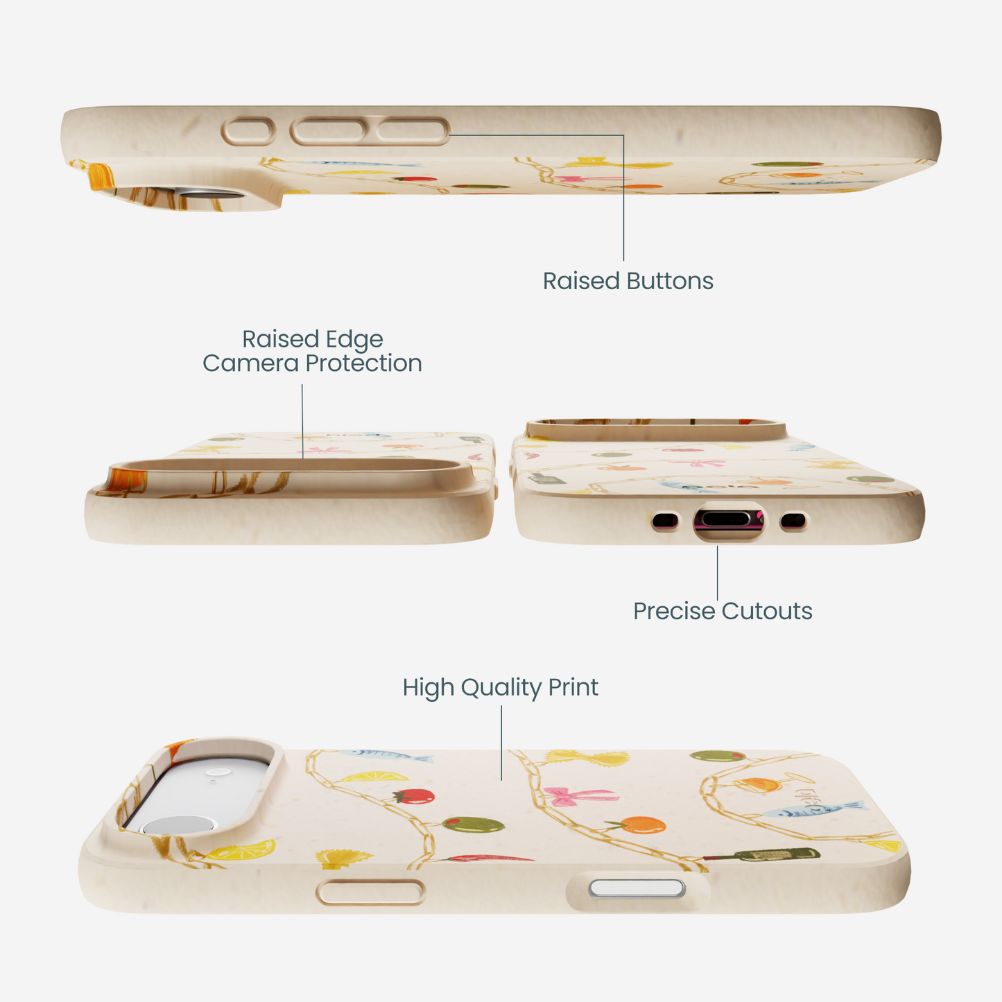 Seashell Dolce Summer iPhone Air Case