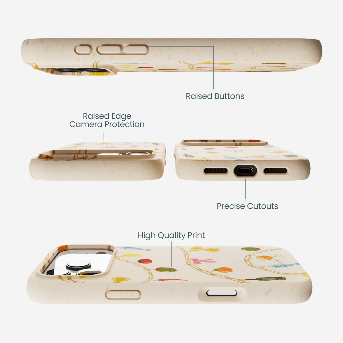 Seashell Dolce Summer iPhone 17 Pro Max Case